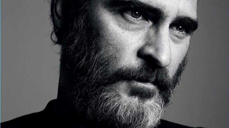 Hedi Slimane photographs Joaquin Phoenix for Interview magazine.