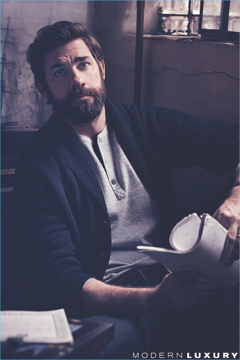 John Krasinski 2018 Modern Luxury Photo Shoot