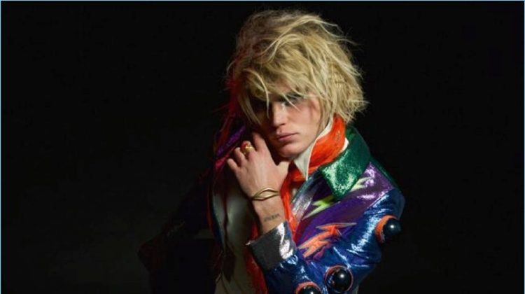 Boys Will Be Girls: Jordan Barrett Rocks Gucci for Crash Cover Shoot