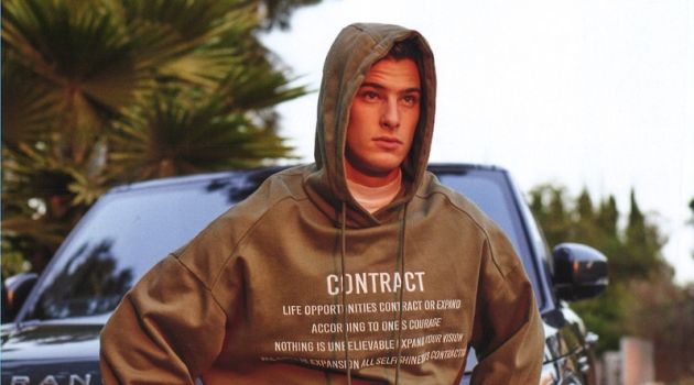 Beverly Hills: Justin Petzschke Goes New Age Sporty with Vogue Hommes Beverly Hills: Justin Petzschke Goes New Age Sporty with Vogue Hommes