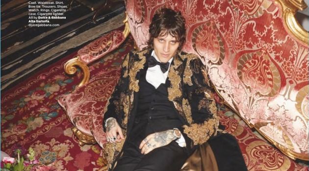 Leebo Freeman Dons Dolce & Gabbana Alta Sartoria for British GQ Leebo Freeman Dons Dolce & Gabbana Alta Sartoria for British GQ