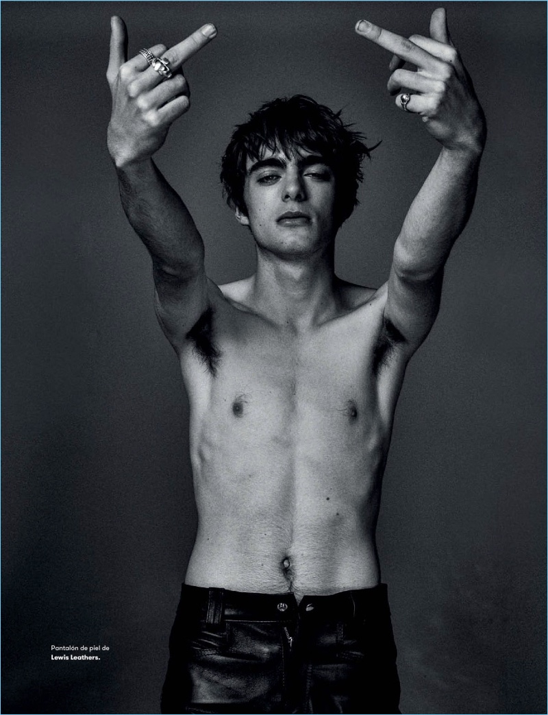 Lennon Gallagher 2018 Editorial LOfficiel Hommes Espana 001