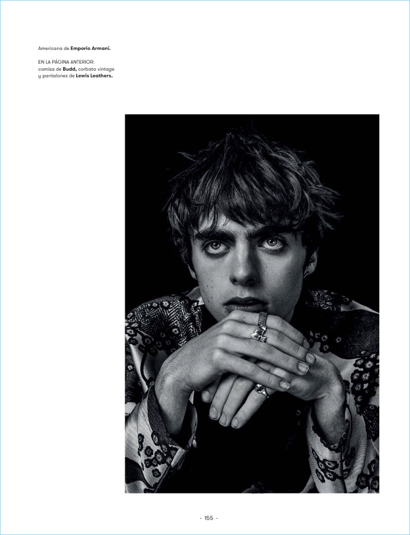 Lennon Gallagher 2018 Editorial LOfficiel Hommes Espana 009