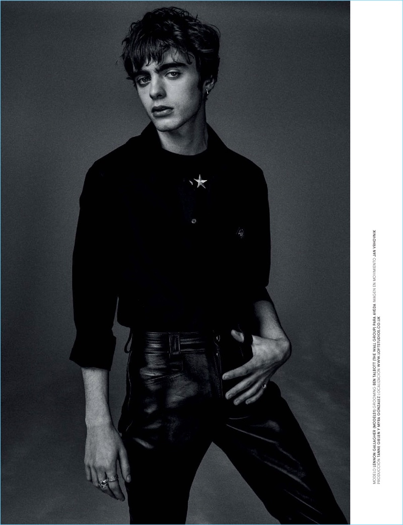 Lennon Gallagher 2018 Editorial LOfficiel Hommes Espana 010