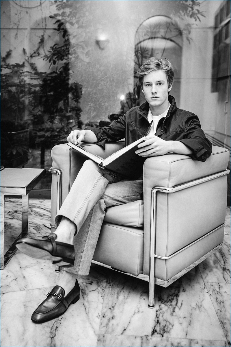 Louis Hofmann for Tod's Band