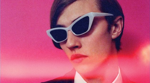 Lucky Blue Smith Plays It Cool for VMAN Lucky Blue Smith Plays It Cool for VMAN
