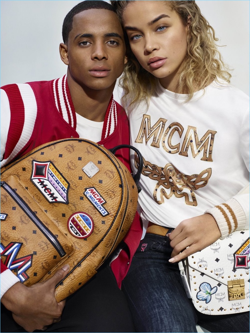 MCM taps Cordell Broadus and Jasmine Sanders for its spring-summer 2018 campaign.