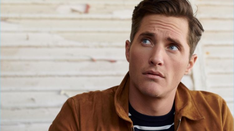 Ollie Edwards Models Leisure Looks for Mango