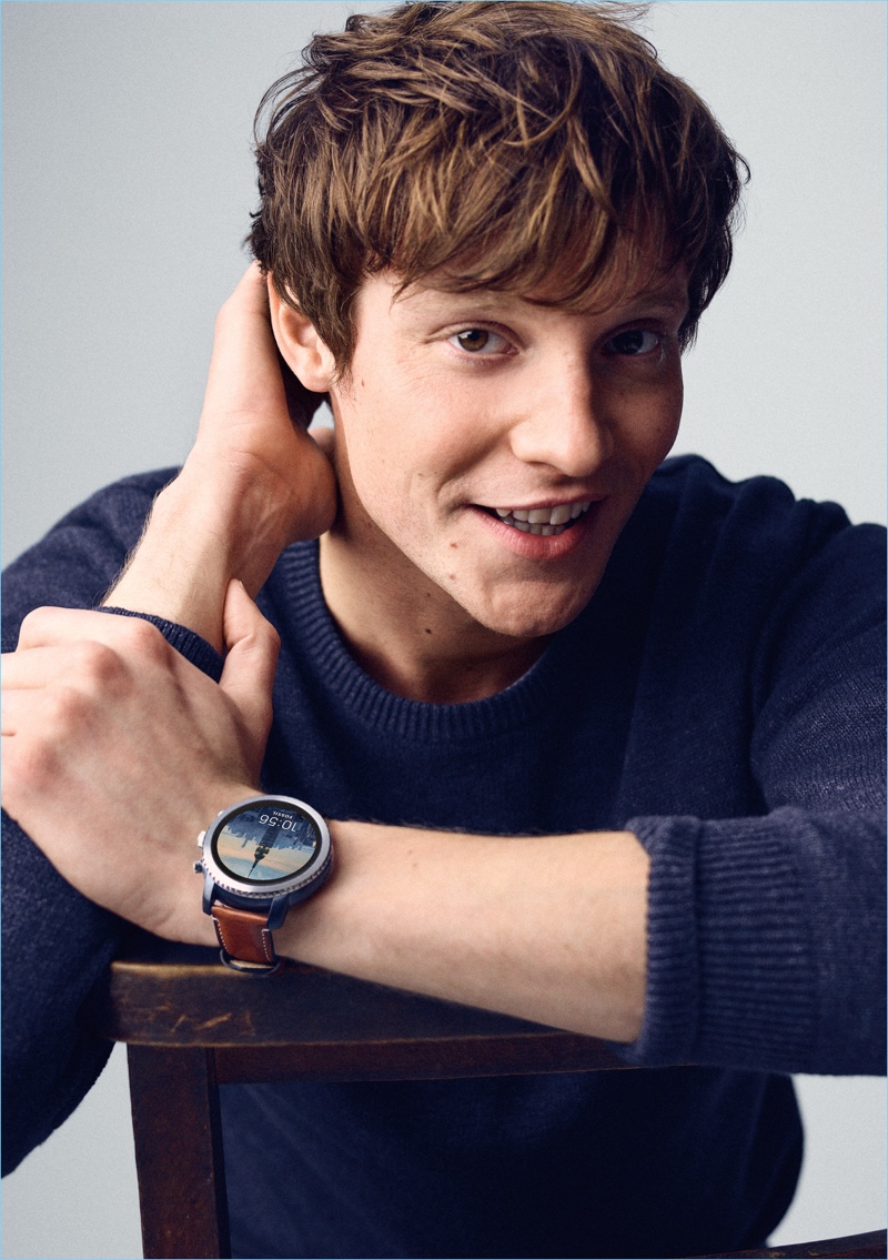 Matthew Hitt stars in Fossil's summer 2018 campaign.