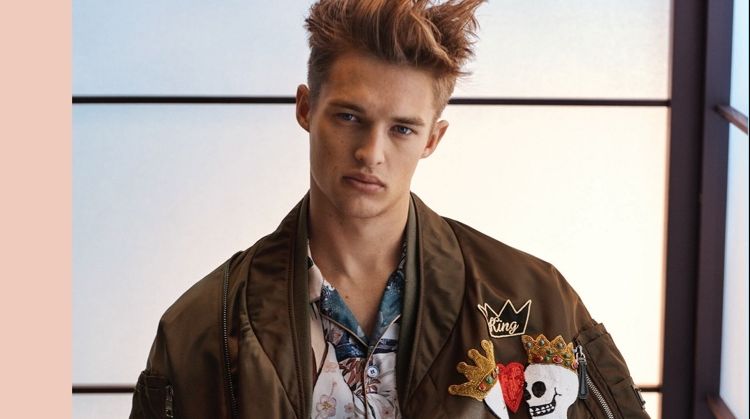 Connecting with Holt Renfrew, Morten Nielsen wears Dolce & Gabbana.