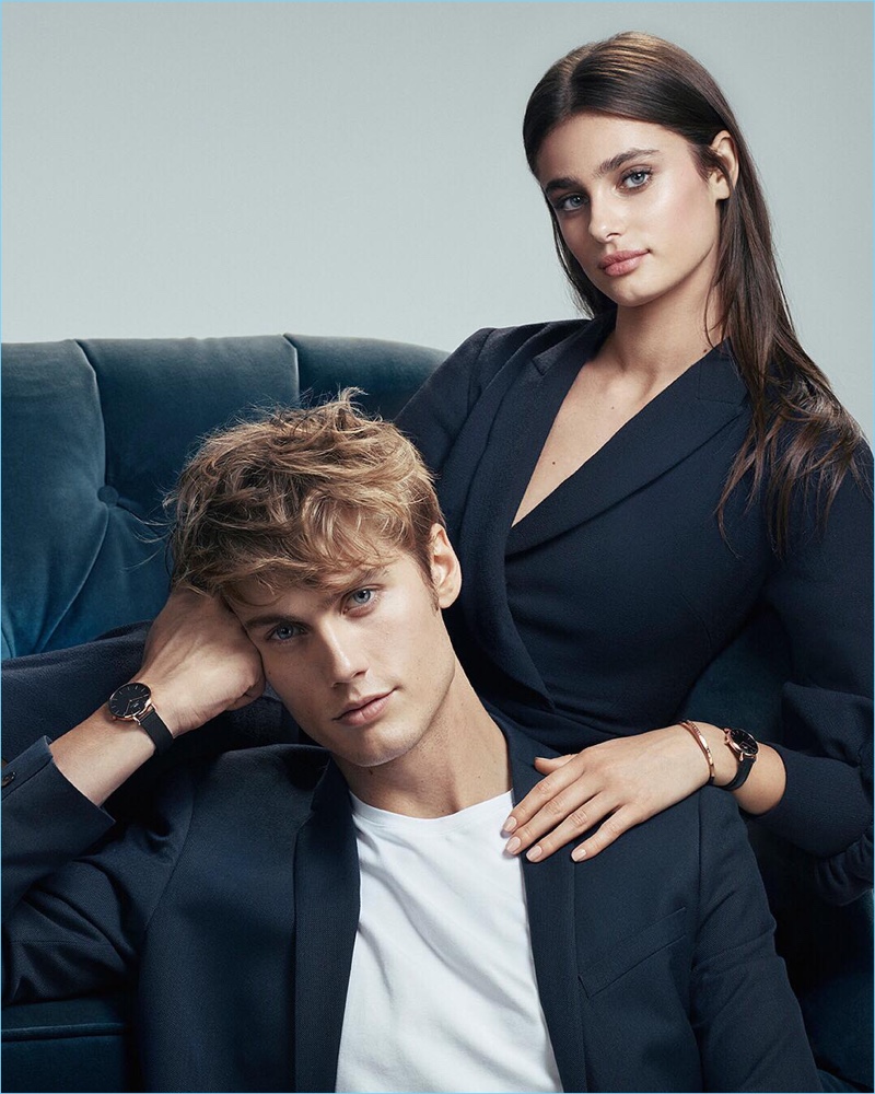 Donning Daniel Wellington watches, Neels Visser and Taylor Hill connect with the brand.
