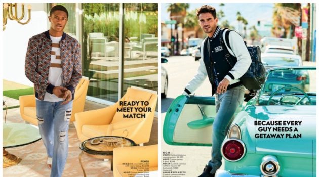 Arthur Kulkov & Hamid Onifade Rock Off-Duty Style for Neiman Marcus Arthur Kulkov & Hamid Onifade Rock Off-Duty Style for Neiman Marcus