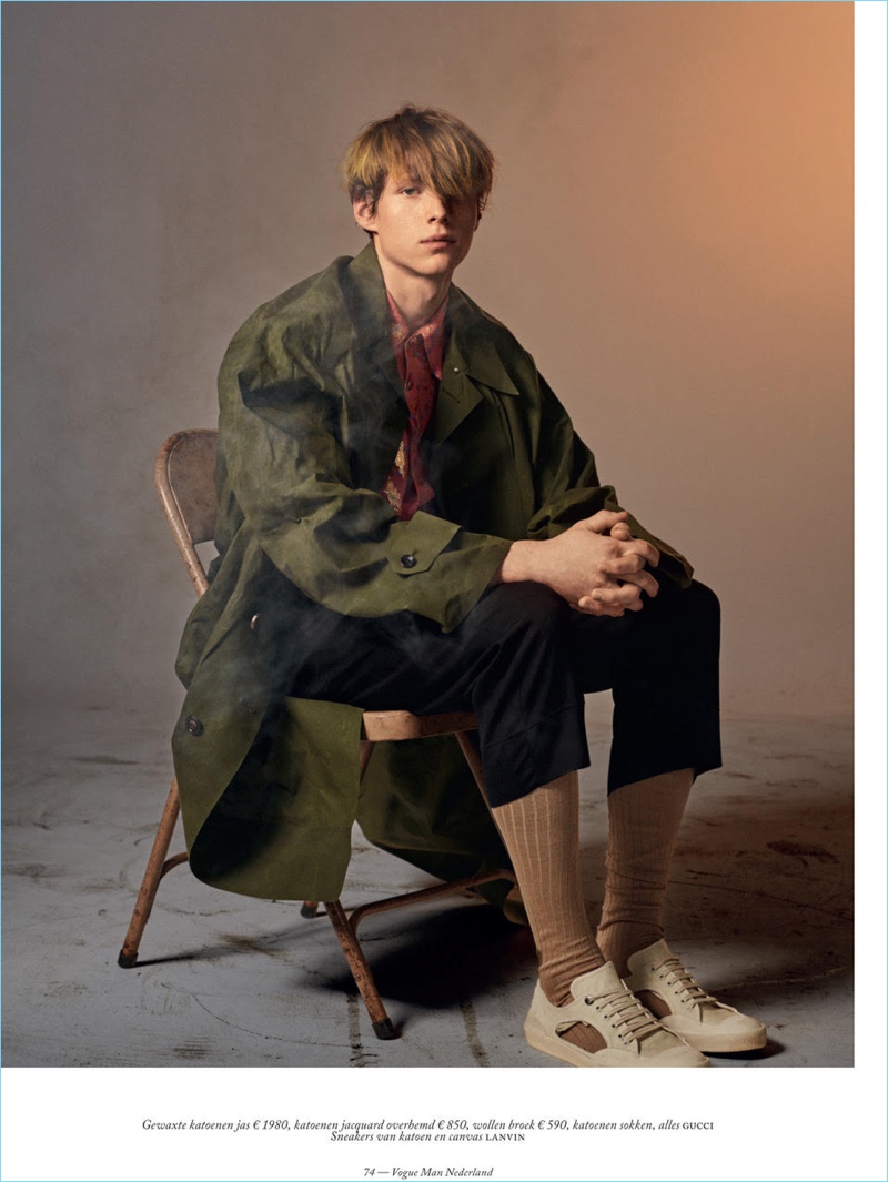 Noah Bunink 2018 Editorial Vogue Man Netherlands 007