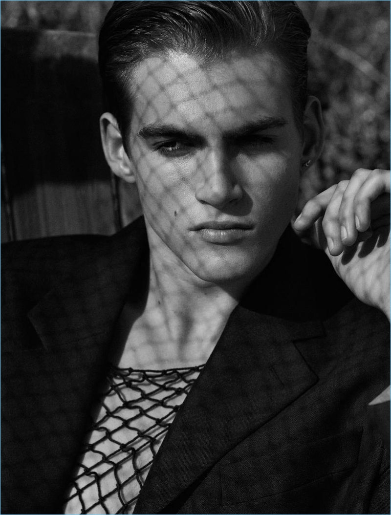 Presley Gerber 2018 LOfficiel Hommes NL Cover Photo Shoot 004