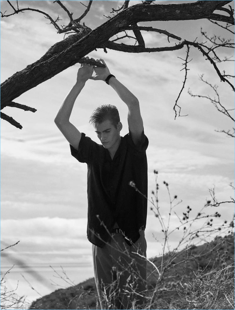 Presley Gerber 2018 LOfficiel Hommes NL Cover Photo Shoot 011