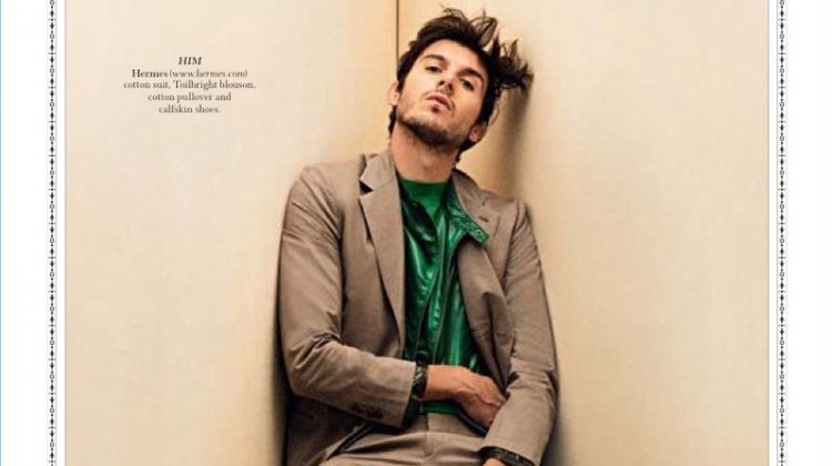 The Right Angle: Matt Corrias in Hermès for Robb Report Singapore