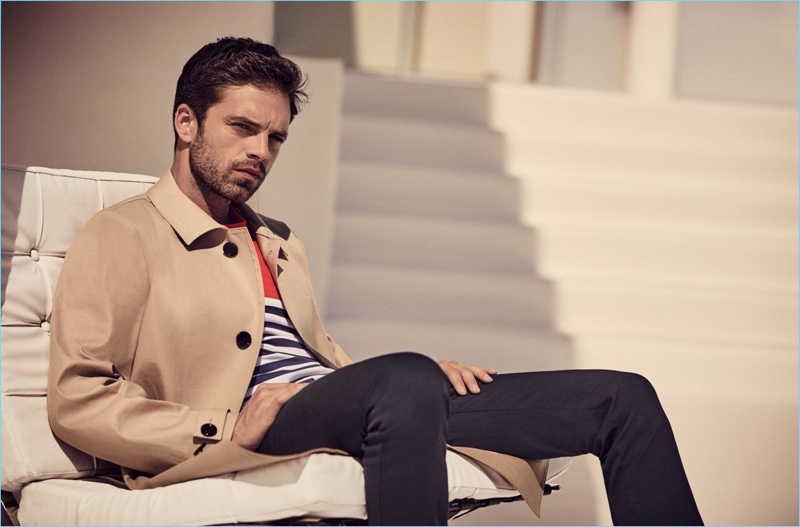 Actor Sebastian Stan stars in BOSS' "Summer of Ease" series.