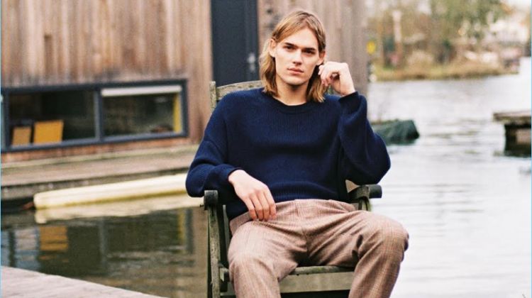 Bright Blue Eyes: Ton Heukels Stars in L’Officiel Hommes Thailand Cover Story