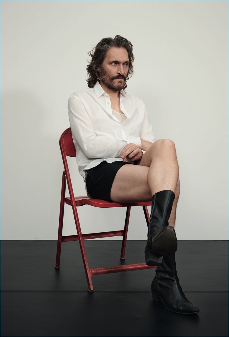 Vincent Gallo wears Saint Laurent for the pages of Another Man.