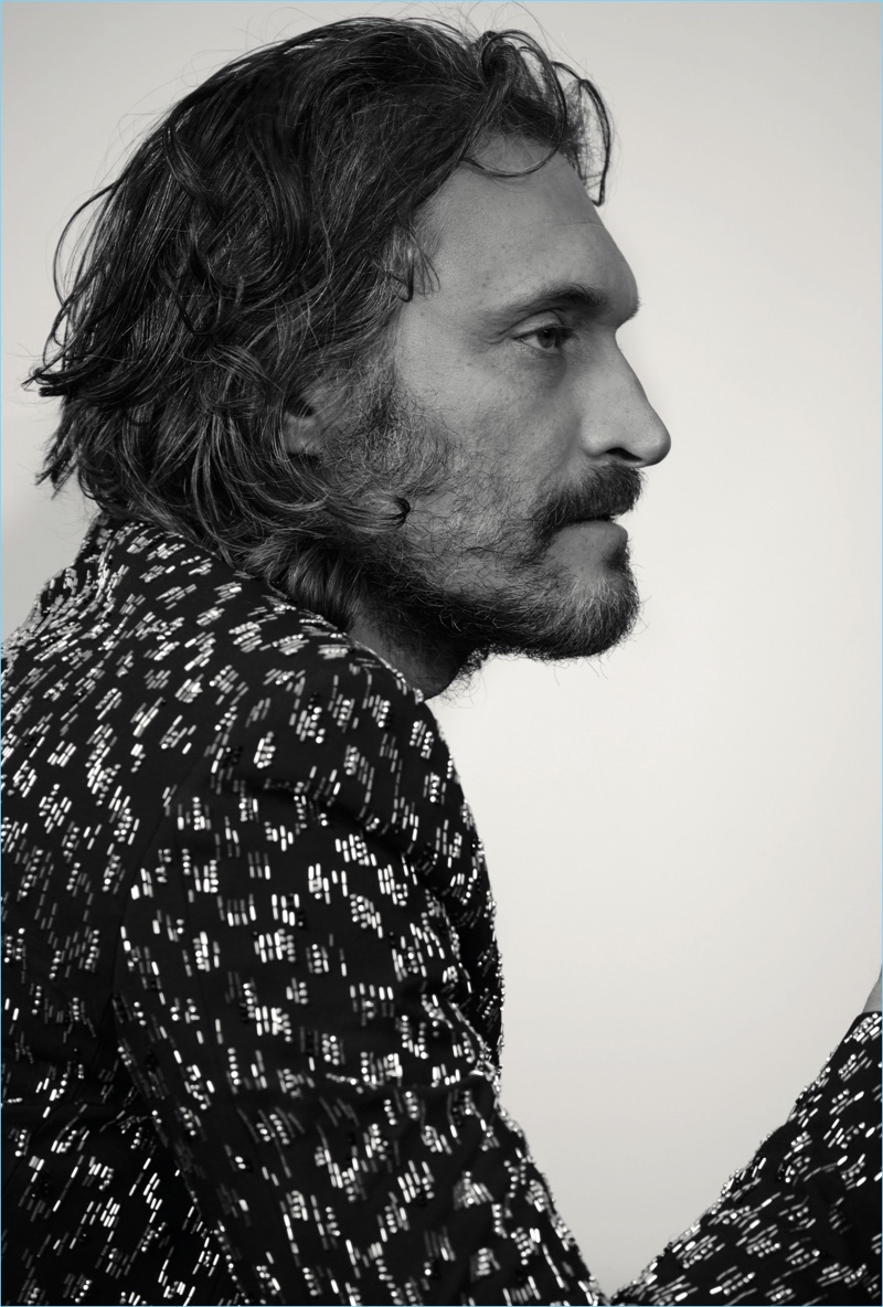 Actor Vincent Gallo sits for a portrait.