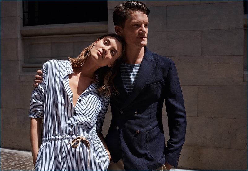 Rachel Alexander and Danny Beauchamp front Windsor's spring-summer 2018 campaign.