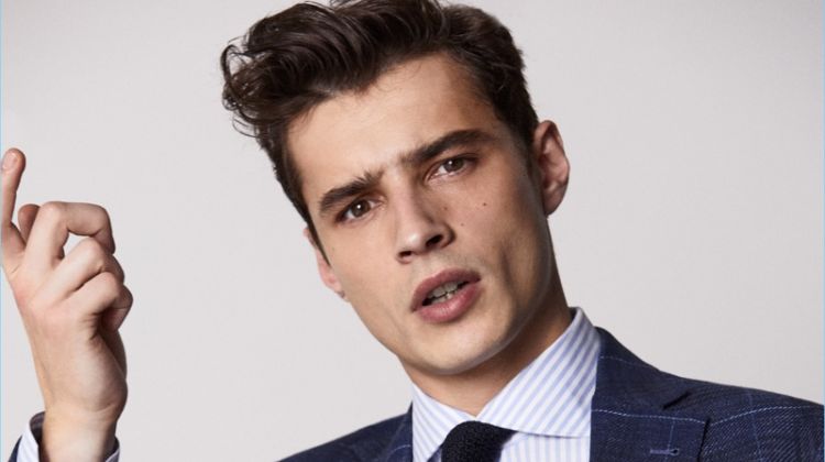 Adrien Sahores & Kit Butler Suit Up for Massimo Dutti