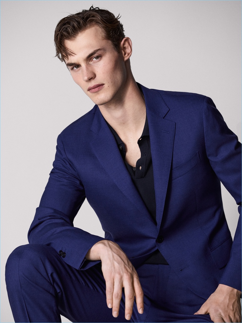 Kit Butler connects with Massimo Dutti for a sartorial outing.