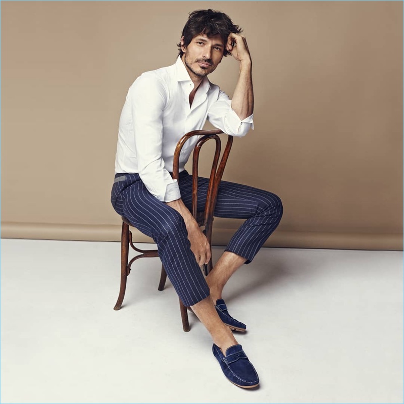 Andres Velencoso fronts Carmela's spring-summer 2018 campaign.