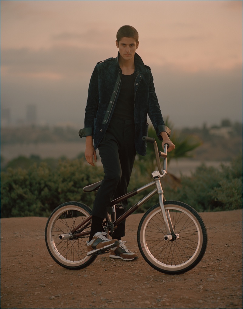 Berluti Spring Summer 2018 Editorial Twilight Riders 002