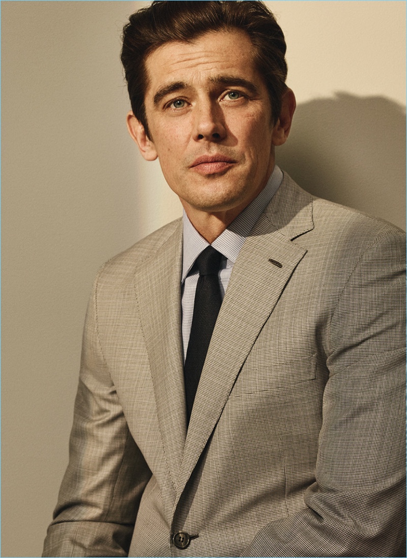 Werner Schreyer stars in Brioni's spring-summer 2018 catalog.