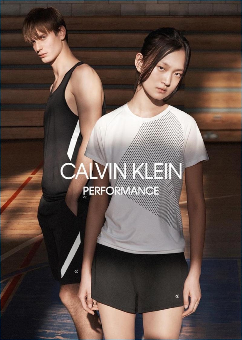 Ben Allen and Wangy come together for Calvin Klein Performance's spring-summer 2018 campaign.