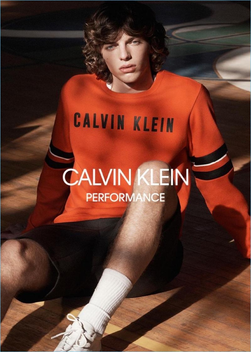 Fernando Albaladejo fronts Calvin Klein Performance's spring-summer 2018 campaign.