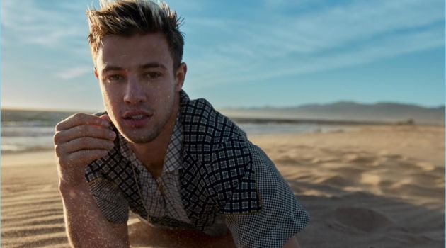 Cameron Dallas Takes to the Beach for Harper's Bazaar Men Thailand Cameron Dallas Takes to the Beach for Harper's Bazaar Men Thailand