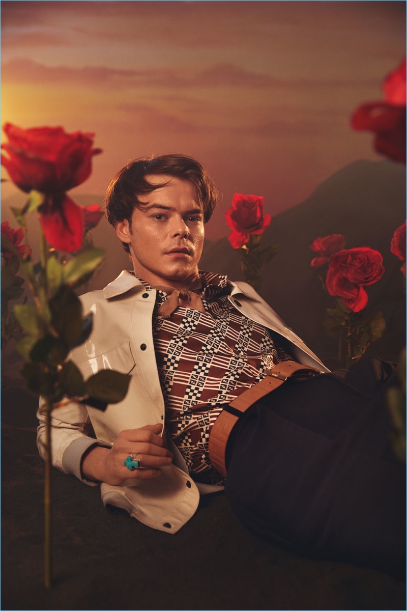 Charlie Heaton 2018 Flaunt Cover Photo Shoot 002