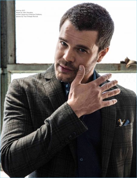 Charlie Weber 2018 Da Man Cover Photo Shoot 007