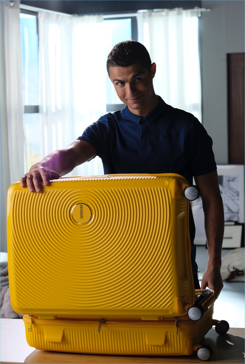 American Tourister taps Cristiano Ronaldo as a brand ambassador.