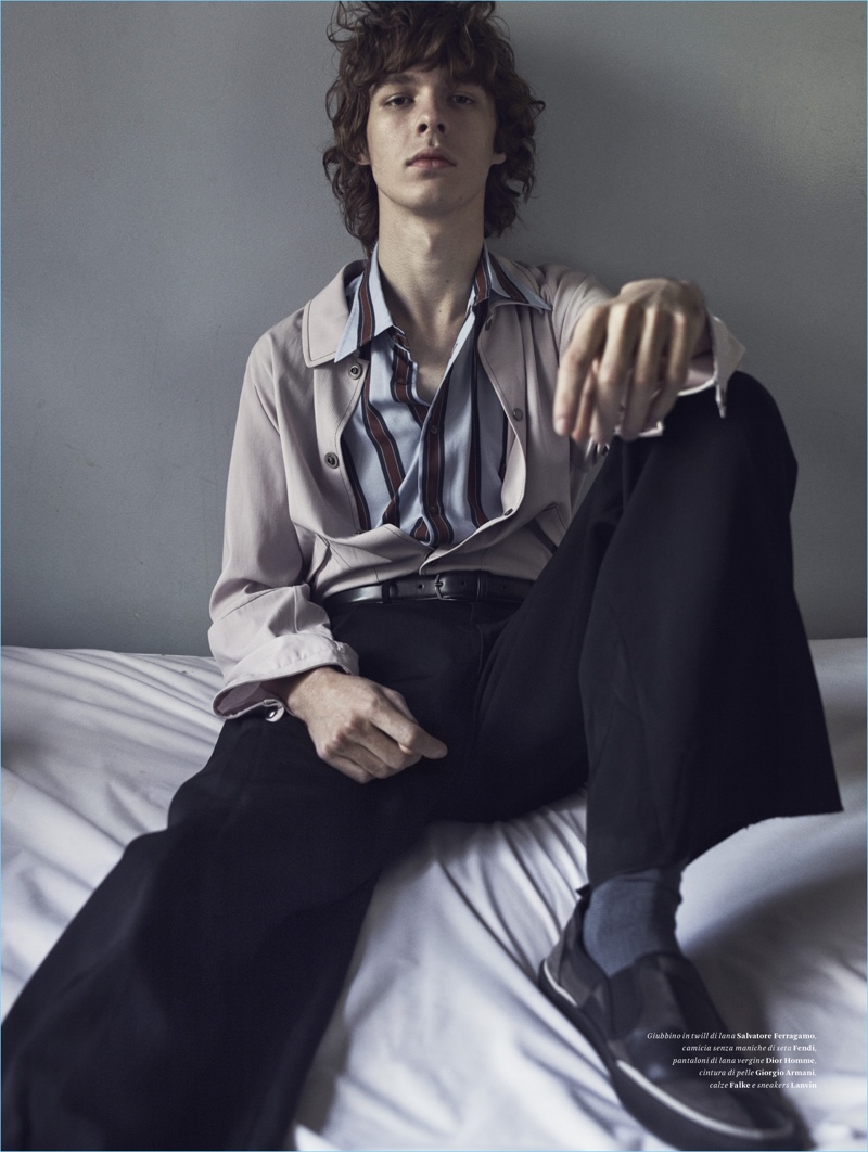 Efraim Schroder 2018 Editorial LOfficiel Hommes Italia 004