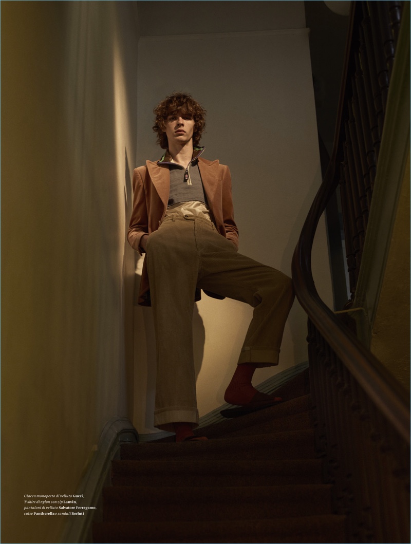 Efraim Schroder 2018 Editorial LOfficiel Hommes Italia 009