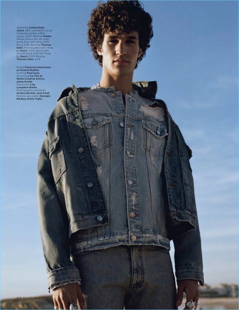 Francisco Henriques | British GQ | 2018 | Editorial | Denim