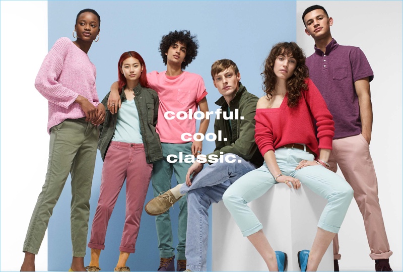 Gap embraces bright colors for its spring-summer 2018 campaign.