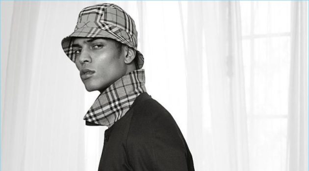 Geron McKinley Dons Burberry for At Large Geron McKinley Dons Burberry for At Large