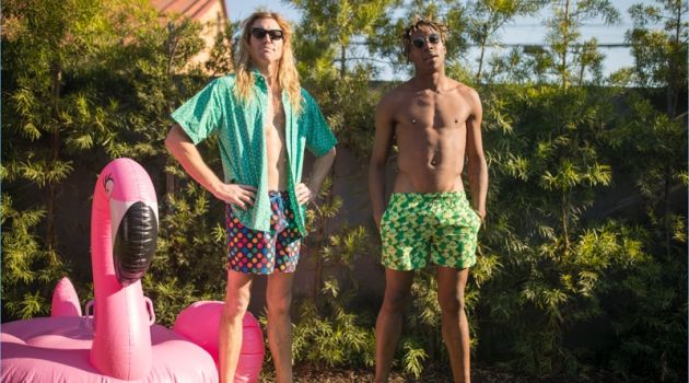 Happy Socks Launches Swimwear with Fun Collection Happy Socks launches men's swimwear with fun and colorful prints.