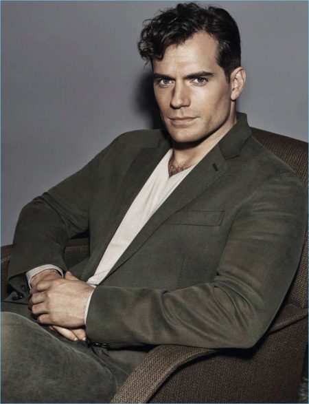 Henry Cavill stars in a new photo shoot for GQ Italia.