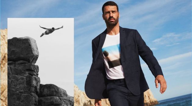 Hugo Parisi Dives Into Summer with H&M Hugo Parisi Dives Into Summer with H&M