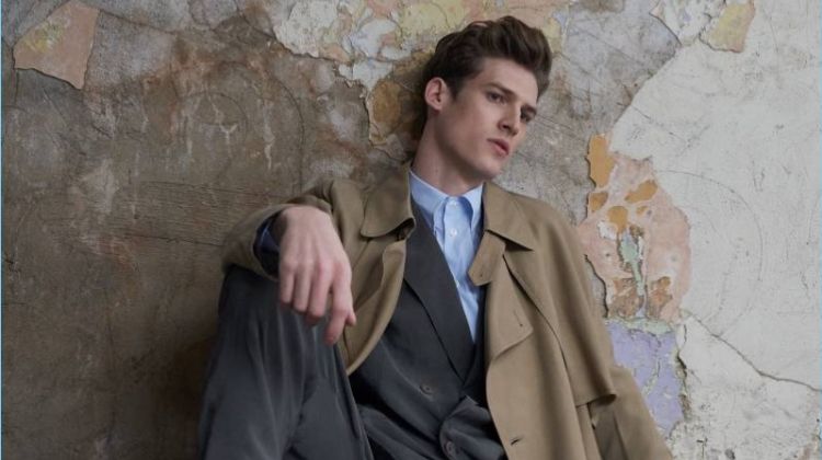 Joel Meacock Dons Relaxed Tailoring for How to Spend It