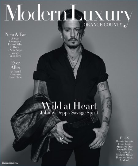 Johnny Depp 2018 Modern Luxury Cover Photo Shoot 007