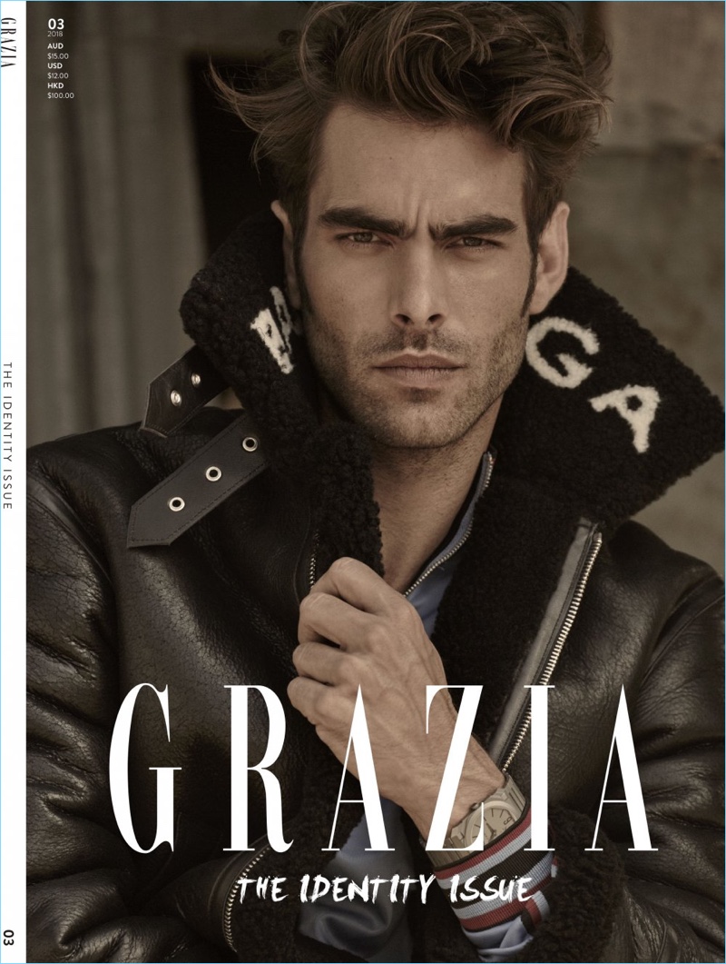 Jon Kortajarena 2018 Grazia Australia Cover Photo Shoot 001