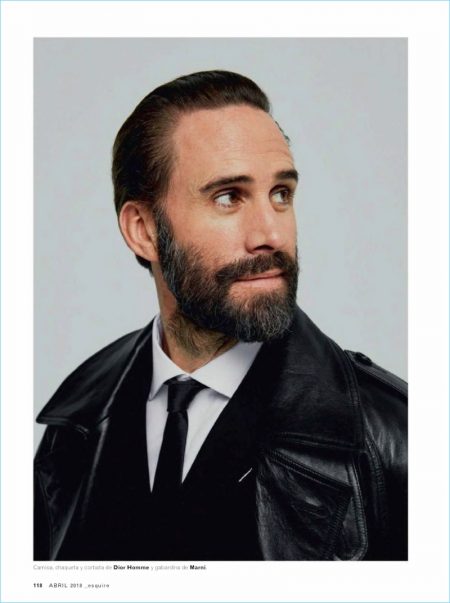 Joseph Fiennes 2018 Esquire Espana Cover Photo Shoot 007