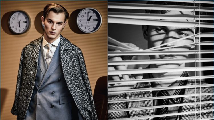 Power Play: Kit Butler Suits up for Harrods Man