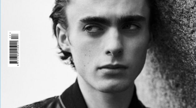 Lennon Gallagher Sports Saint Laurent for Dapper Dan Cover Shoot Lennon Gallagher Sports Saint Laurent for Dapper Dan Cover Shoot